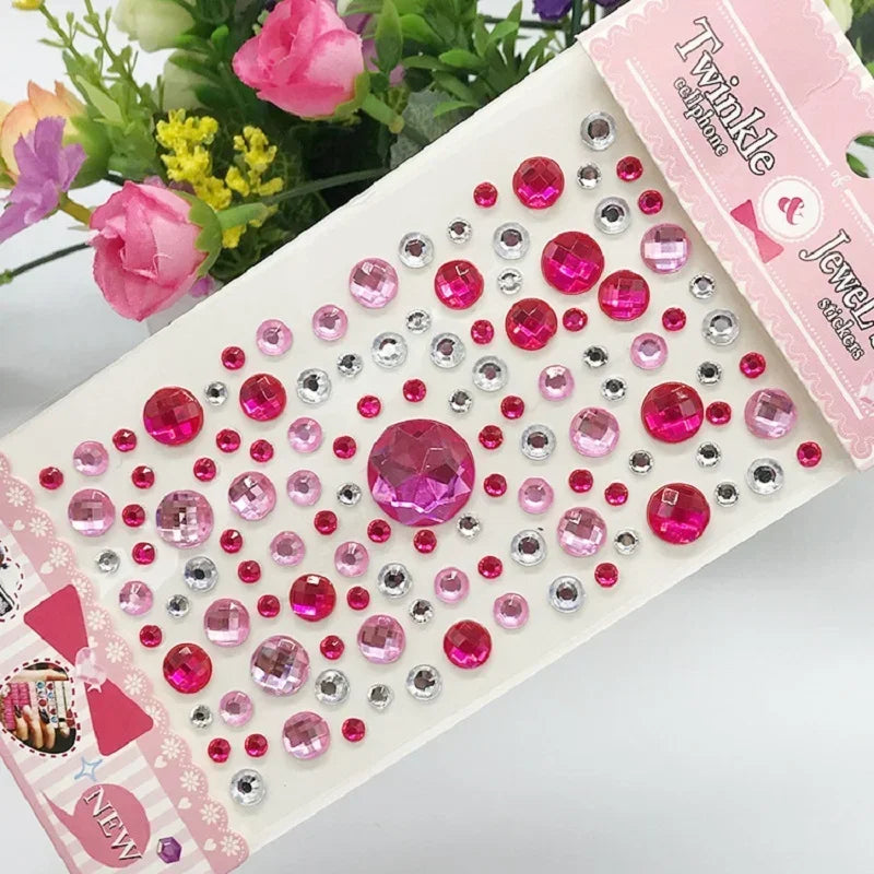 Glitzer Gesicht Aufkleber für Kinder Strasssteine für Augen Gesicht Diamanten Helle Aufkleber Festival Makeup Juwelen Aufkleber ZS006