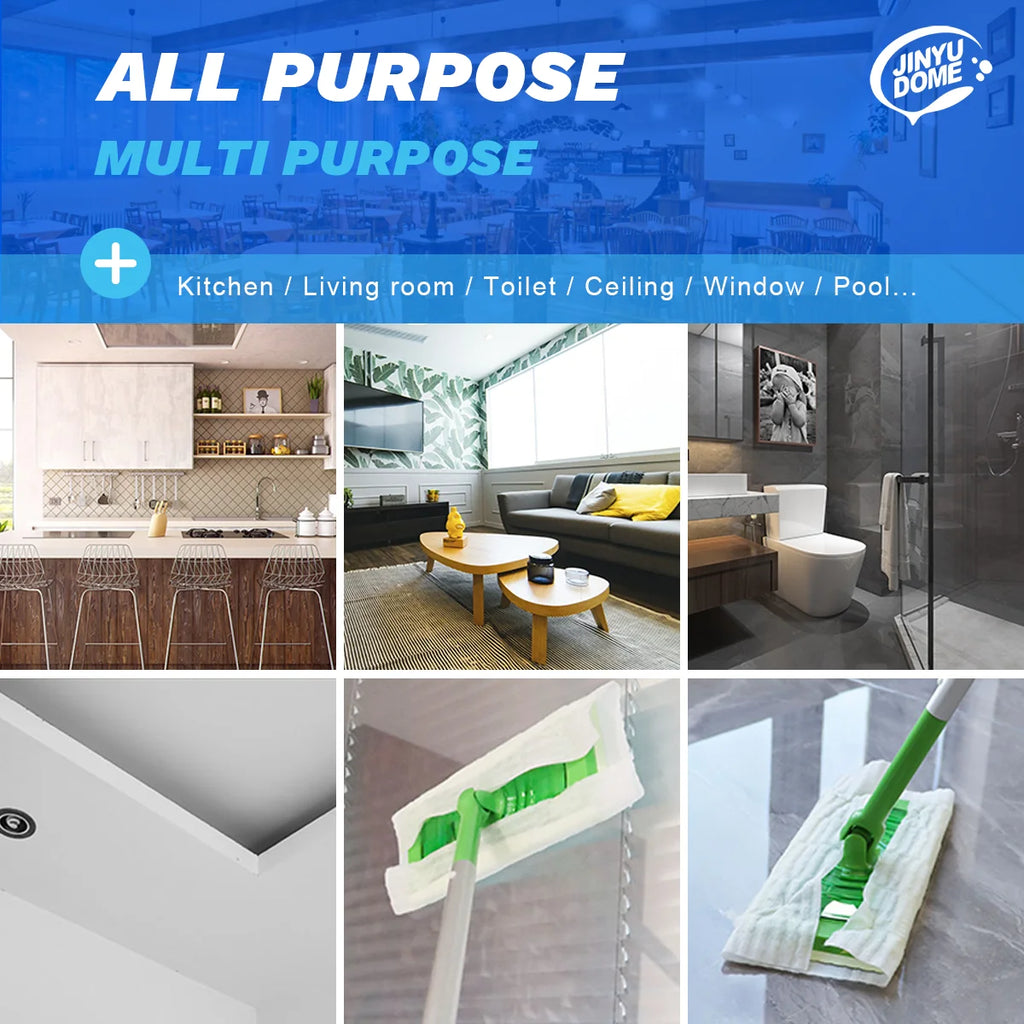 XL Electrostatic Dust Mop Cloth 9.84x17.7inch - 30/50pcs Thick Disposable Dry Sweeping Duster Mop Cloths for Hair,Dust,Pet Fur - Sun Studio