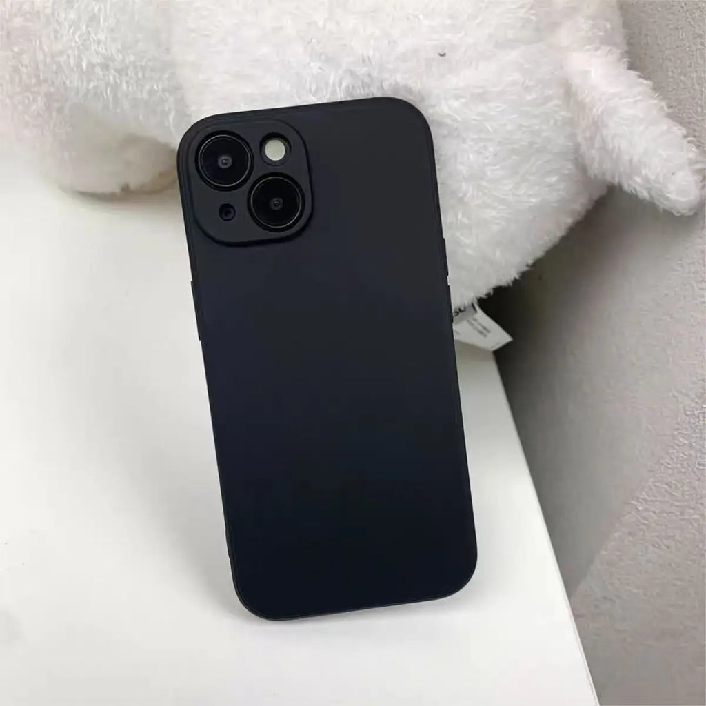 A-Ado Japanese Singer Phone Case For iPhone 17,16,15,14,13,12,Pro,Max,Plus,E,SE4,Air,Mini Black Soft Cover - Sun Studio