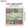 COZY Christmas Patterns Coloring Book For Adults And Teens Feature Christmas Elements To Bring You Warm Moments Christmas Gifts - Sun Studio