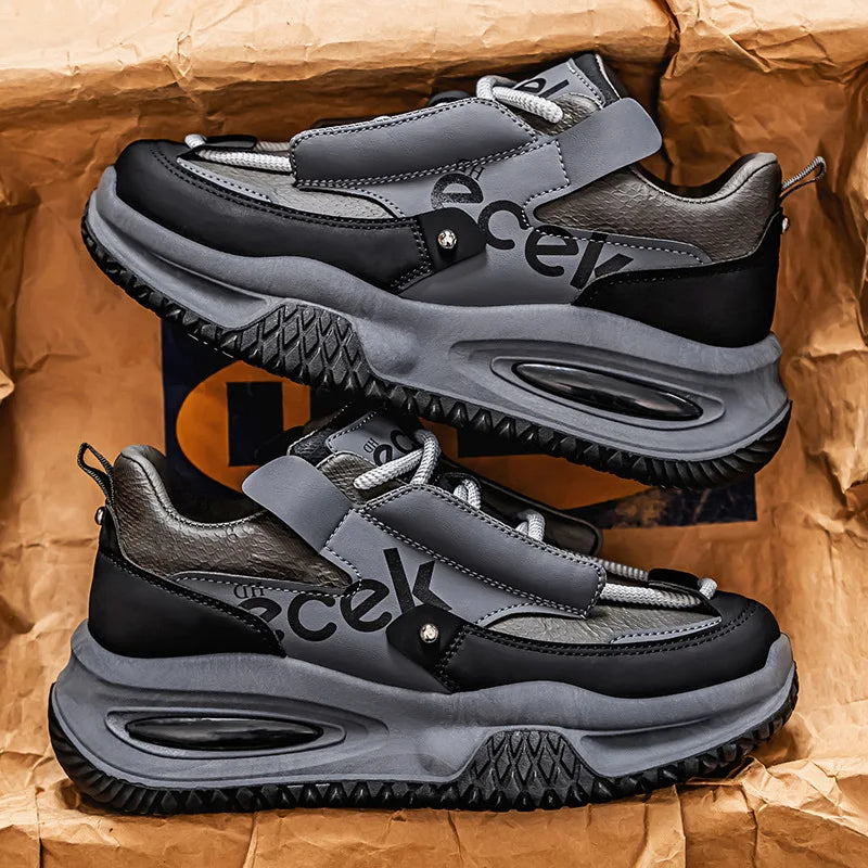 New Youth Thick Bottom Casual Sneakers Korean Edition Men's Versatile Breathable Running Shoes High Quality Zapatos para hombres - Sun Studio