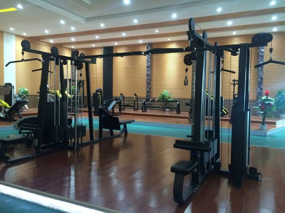 Gym Equipment Strength Training Machine Smith Machine Multifunctional Training Equipment 4 Multi Function Station - Sun Studio