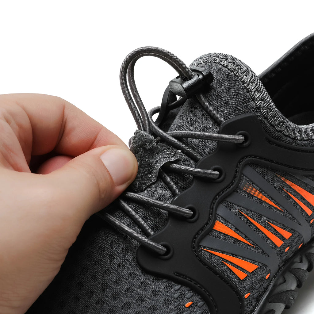 Wide Barefoot Shoes for Womens Mens Outdoor Running Zero Drop Casual Sneaker Minimalist Shoes - Sun Studio