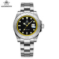 ADDIESDIVE Luxury Men's Diver Watch 200m Stainless Steel Bezel BGW9 Super Luminous Men's Analog Business Quartz Watches AD2040 - Sun Studio
