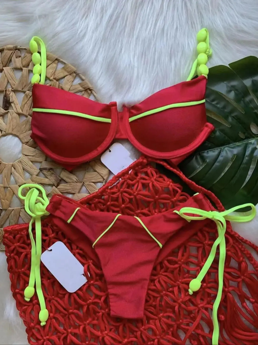 RUOTONGSEPT New Sexy Push up Bikini Set Swimsuit Women's low-waist Swimwear For Female Two Piece Beachwear 2023 Bathing Suit - Sun Studio