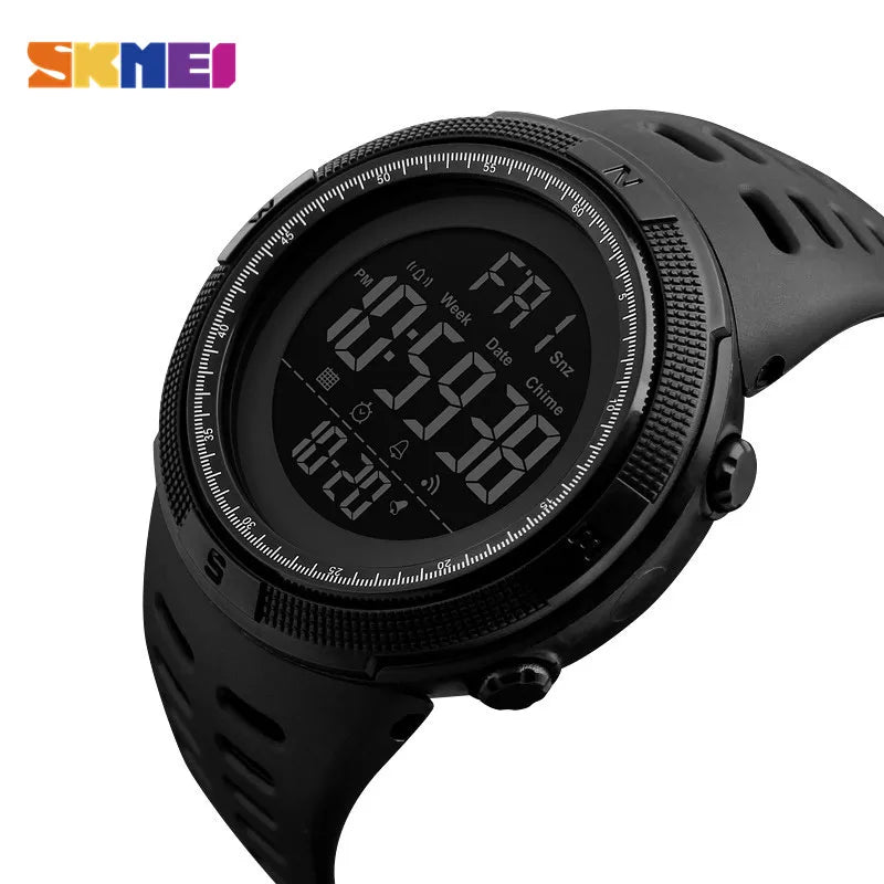 SKMEI Fashion Outdoor Sport Watch Men Multifunction Watches Alarm Clock Chrono 5Bar Waterproof Digital Watch reloj hombre 1251 - Sun Studio