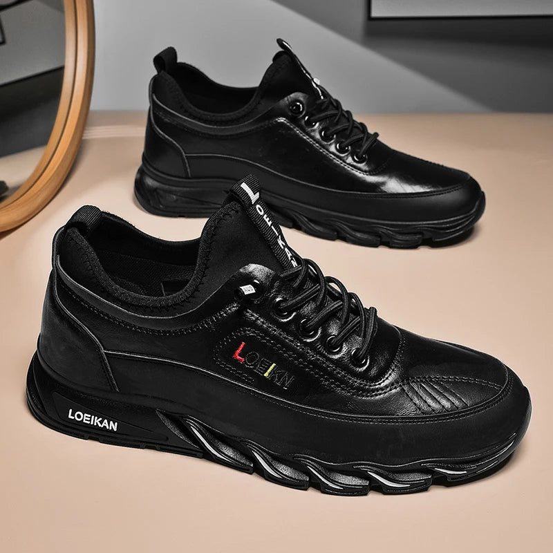Labor Protection Men's Shoes Autumn Construction Site Work Work Anti Slip Wear-Resistant Sports Leisure Mountain Climbing - Sun Studio