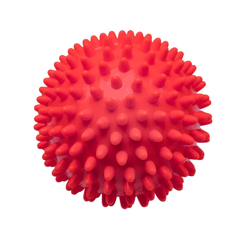 9cm PVC Spiky Massage Yoga Ball Trigger Point Sport Fitness Hand Foot Pain Stress Relief Muscle Relax Unisex Stab Massage Ball - Sun Studio