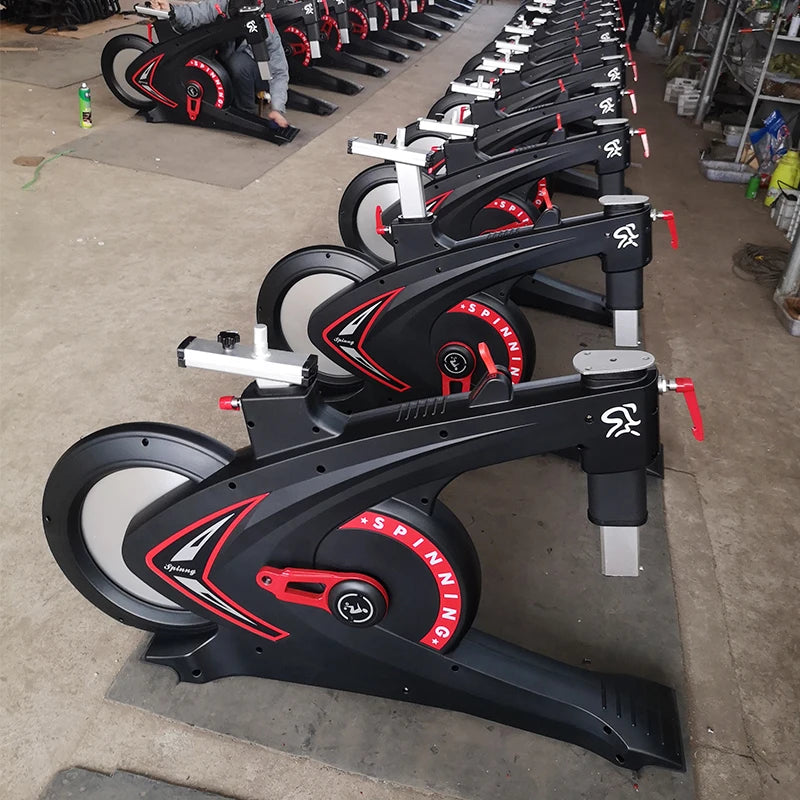 Top Sports Gym Indoor Professional Magnetic Body Fit Exercise Spinning Bike Stable Pedestal Fitness Bicycle Bike For Gym Club - Sun Studio