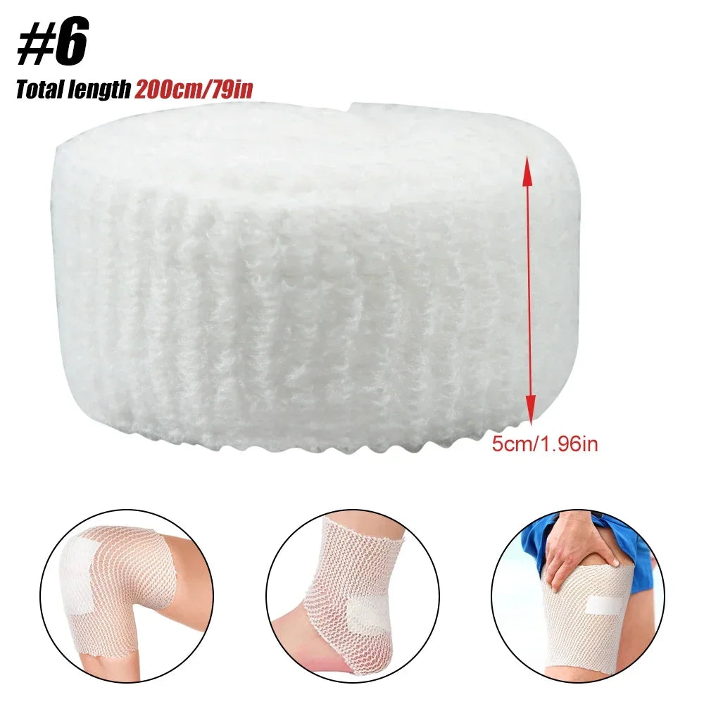 Tubular Bandage Elastic Net Wound Dressing  Retainer Tubular Stretch Elastic Gauze Bandage Without The Use of Adhesive Tape - Sun Studio