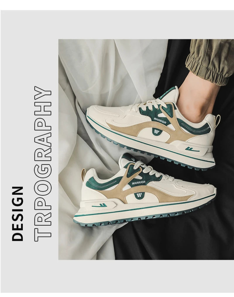 Comfortable And Breathable Sports Shoes For Men's New Spring And Autumn Style Ins Trendy Leisure Hong Kong Style Running Travel - Sun Studio