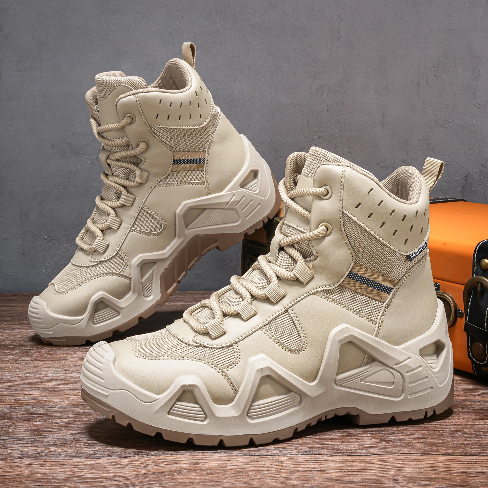 New fashion versatile shoes suitable for outdoor hiking and mountaineering, casual sports shoes for men - Sun Studio