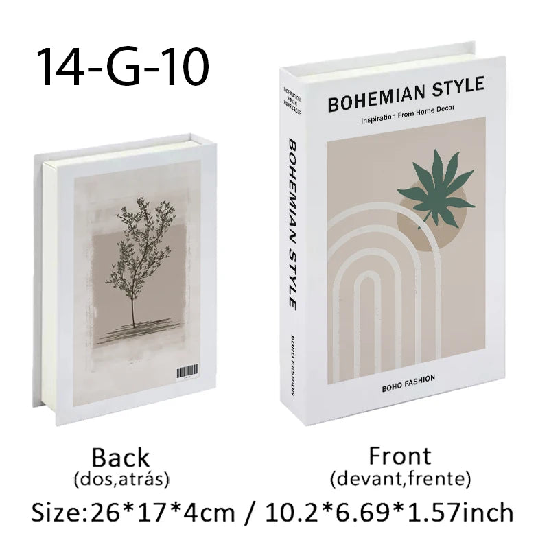 Matisse Fake Bücher zur Dekoration Aufbewahrungsbox Abstrakte Kaffeetisch Bücher Luxus Schlafzimmer Dekorative Bücher Bauhaus Boho Wohnkultur