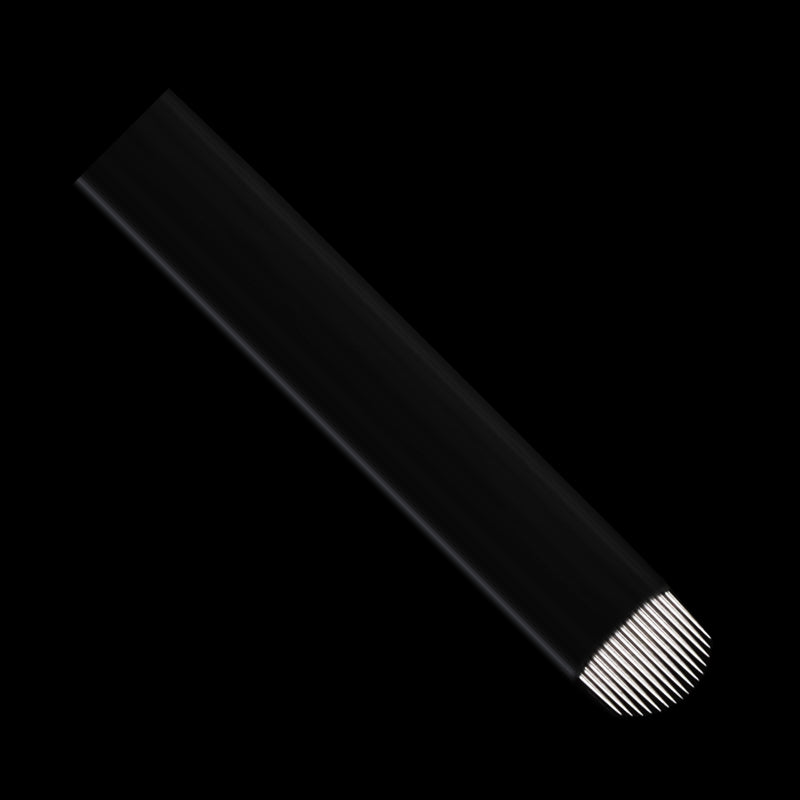 0.2mm U-Shape 16 Pin Microblading Needle Eyebrow Tattoo Blade For Permanent Makeup Manual Pen 3D Eyebrow Embroidery - Sun Studio