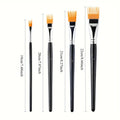 Nylon Bristle Watercolor Brushes - Available in Multiple Sizes for Artists' Variety of Painting Techniques, Painting Accessories - Sun Studio