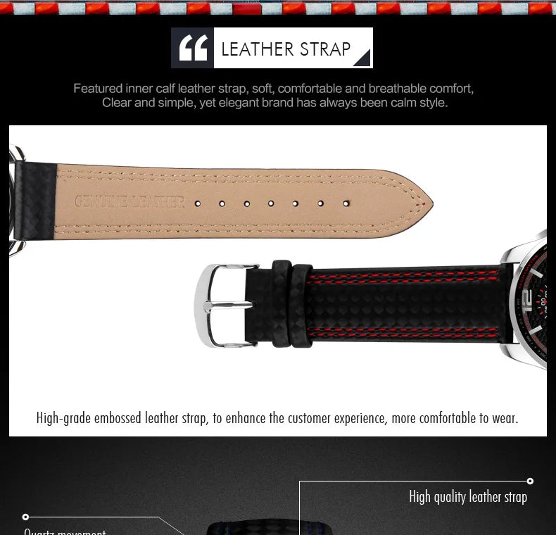 Skmei Top Brand Luxury Leather Strap 5Bar Waterproof Quartz Wristwatches Relogio Masculino Fashion Sport Mens Watches 9106 - Sun Studio