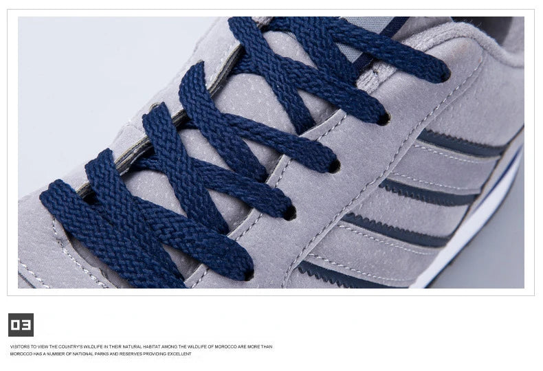 Brand Sneakers Men Outdoor Running Shoes High Quality Lace-Up Men Casual Shoes Fashion Comfortable Walking Shoes Tenis Hombres - Sun Studio