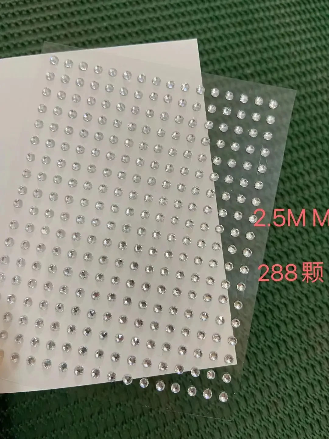 1 Pc Disposable Tattoo Stickers Face Jewelry Color Crystal Diamond DIY Eyes Face Body Waterproof Makeup Decorations Rhinestones