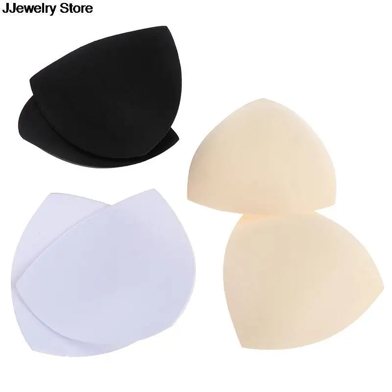 Swimsuit Padding Inserts Foam Triangle Sponge Pads Chest Cups Breast Bra Bikini Inserts Chest Pad Women Clothes Accessories - Sun Studio