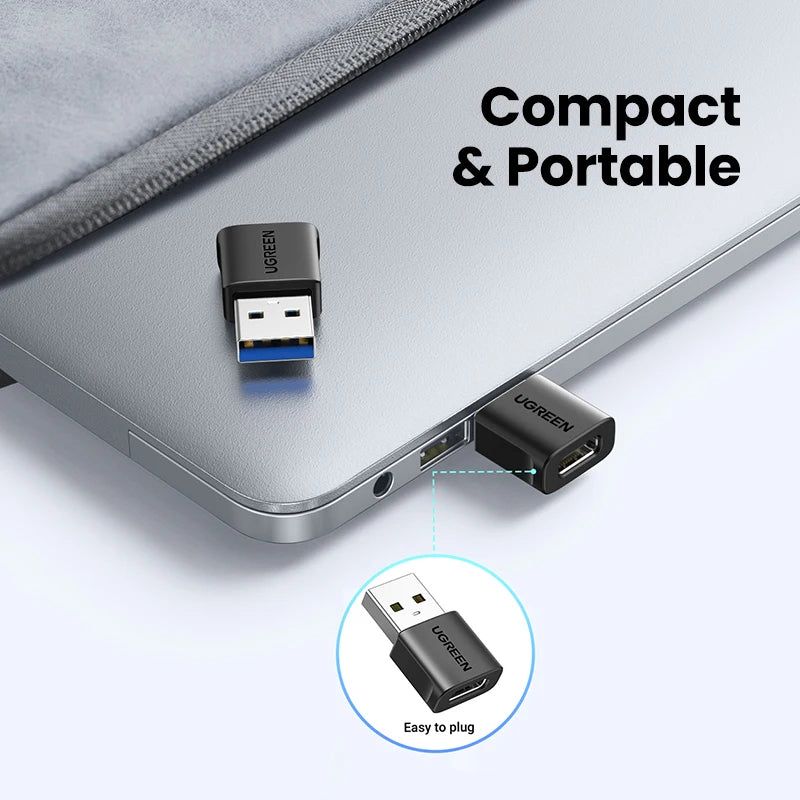 UGREEN USB 3.1 Type C OTG Adapter USB A Male to USB C Female Cable Converters For Macbook Samsung S10 Huawei USB To Type-c OTG - Sun Studio