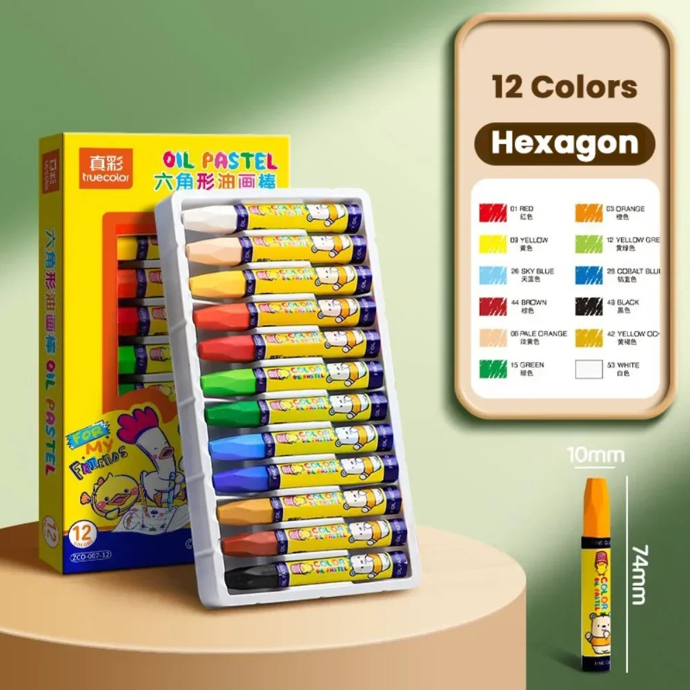 1 set Erasable Bathroom Crayon Washable Multicolor Doodle Pen Graffiti Toy Baby Kids - Sun Studio
