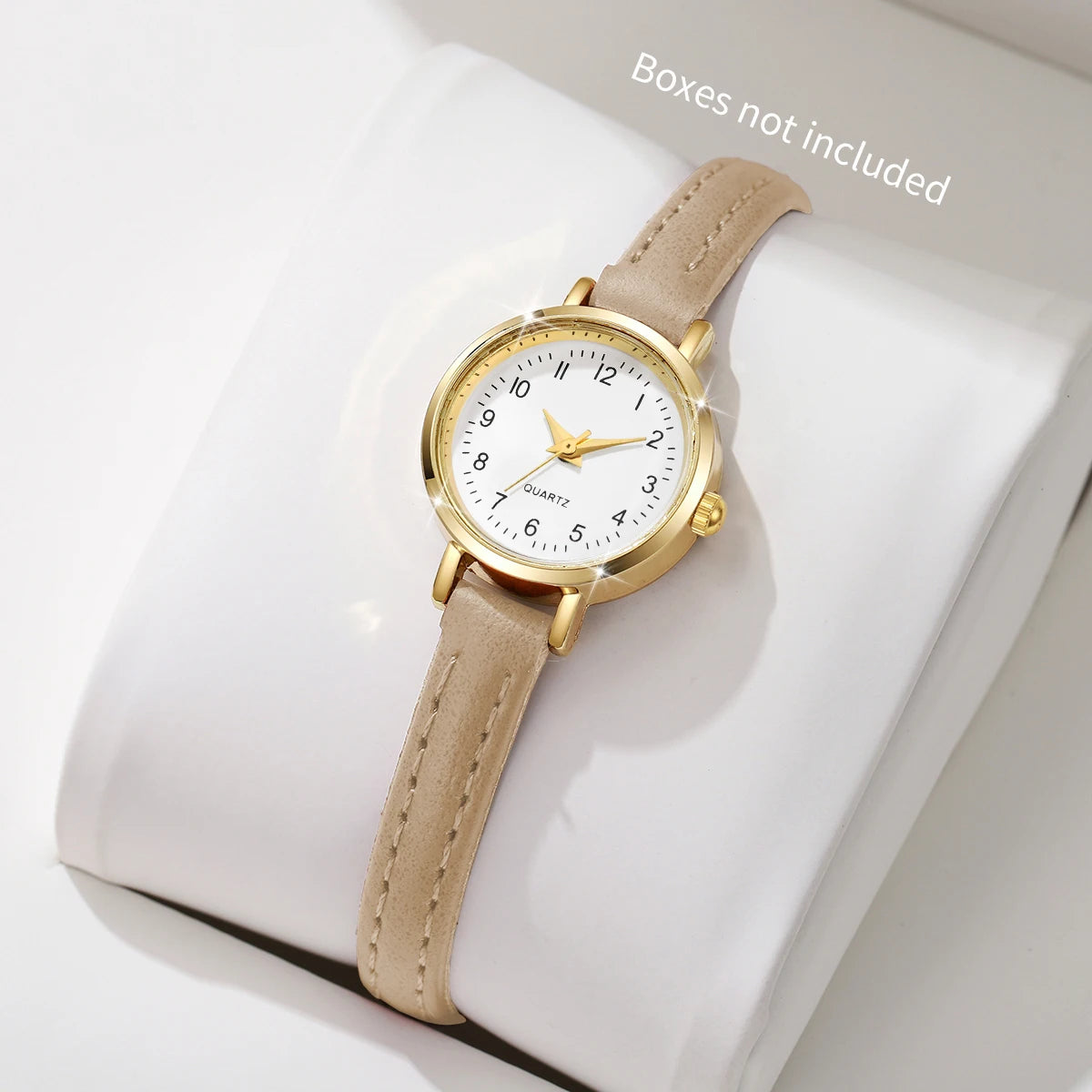 Fashion  Small Dial Women's Quartz Watch Ladies Leather Strap Wrist Watches Reloj Mujer（Without Box） - Sun Studio