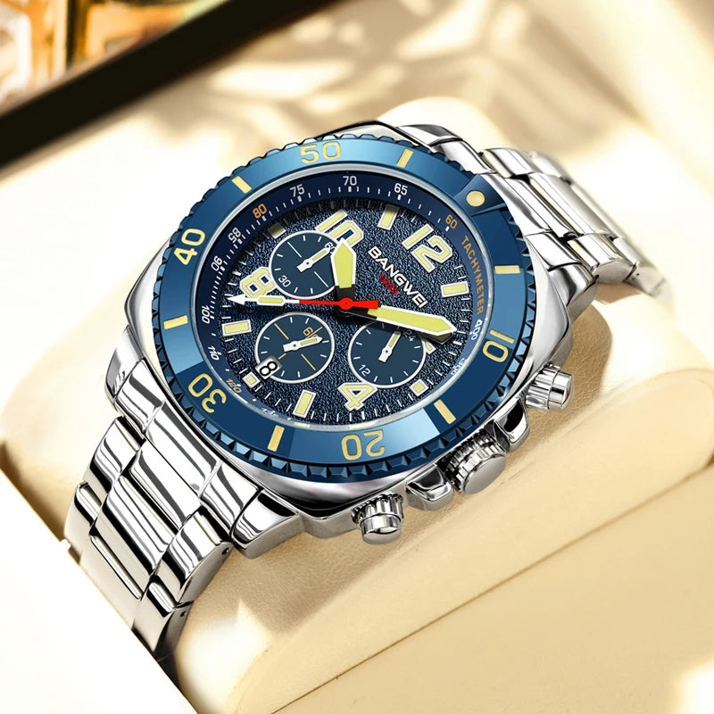LIGE Montre Militaire Homme Étanche Montre-bracelet LED Quartz Horloge Sport Montre Hommes Affaires Horloge Relogios Masculino