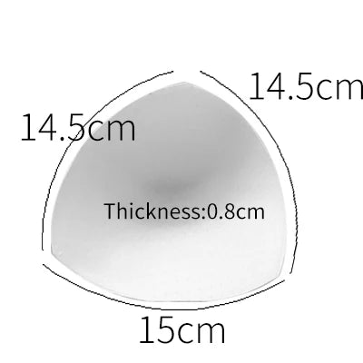 1pair Sponge Inserts In Bra Padded for Swimsuit Breast Push Up Fill Brassiere Breast Patch Pads Women Intimates Accessories - Sun Studio