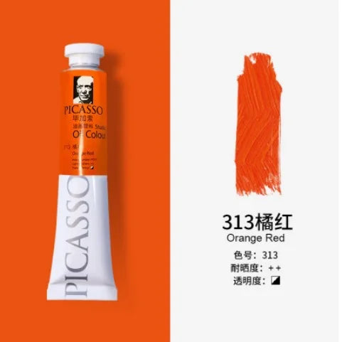 50/170ML Oil Painting Pigment for Beginners and Students Majoring In Fine Art Painting Creation Light-resistant Delicate Pigment - Sun Studio