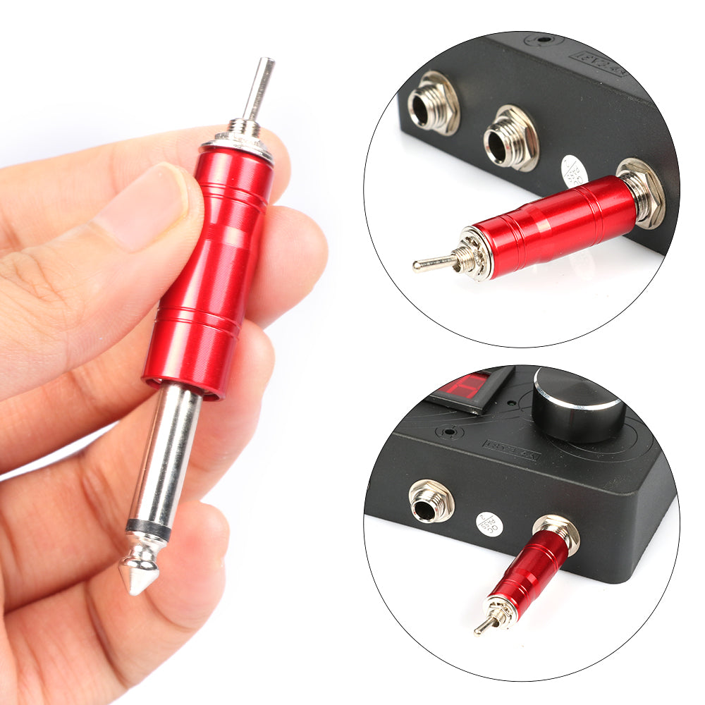 1PCS Wireless Switch Plug ForTattoo Machine Power Supply Foot Pedal Automatic Variable  Tattoo Power Switch Supplies - Sun Studio