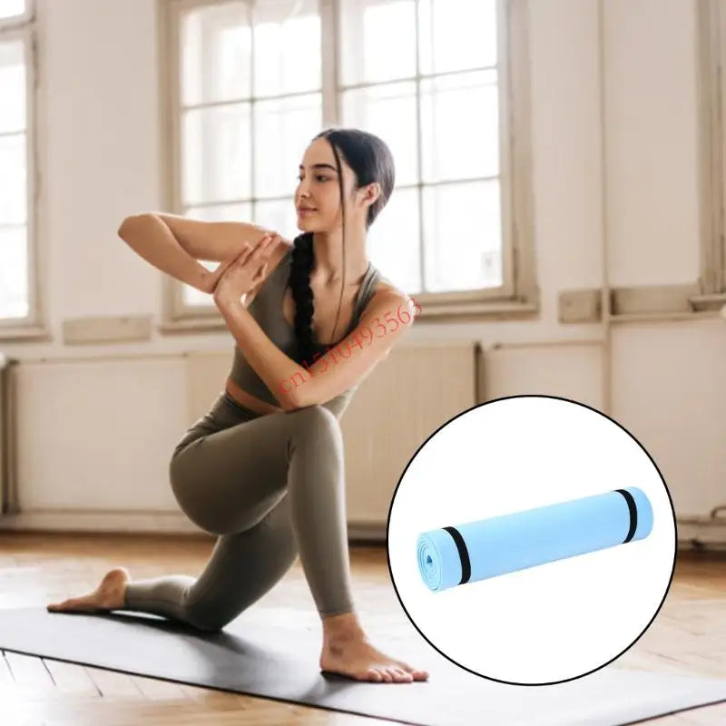 448C Nonslip Exercise Fitness Pilates Mat Exercise Body Building Blanket Sports Fitness Mat Gymnastics Mat Fitness Equipment - Sun Studio