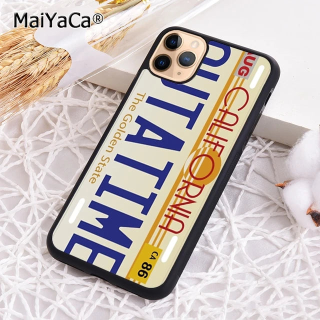 USA LICENSE NUMBER PLATES Phone Case For iPhone 17 Air 16 16e 15 14 plus 11 12 13 pro max Shell Cover coque - Sun Studio