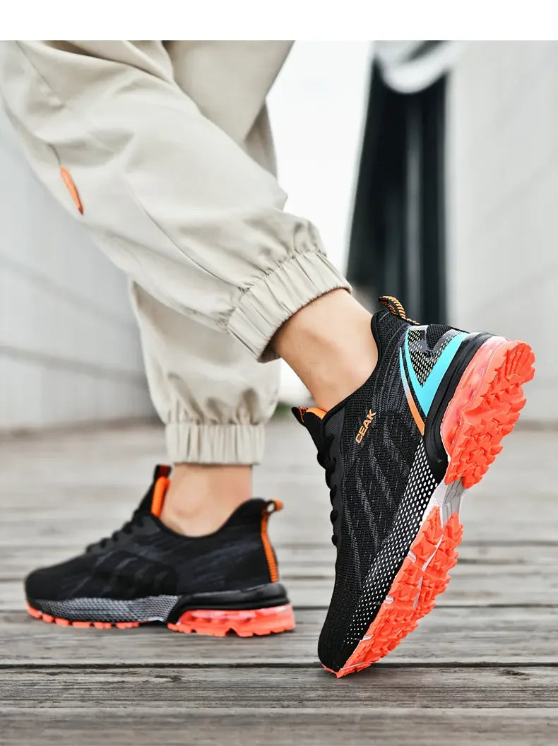 2025 Men's Casual Trainers Shoes Fashionable Sports Comfortable and Breathable Running Shoes Large Size 48 High Top Board Shoes - Sun Studio