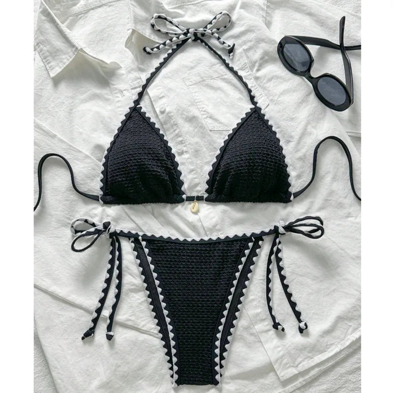 Summer Sexy Bikinis 2026 Women Swimwear Female Swimsuit For Swim Wear Bathing Suits Brazilian Bikini Set Beachwear Pool Bather - Sun Studio