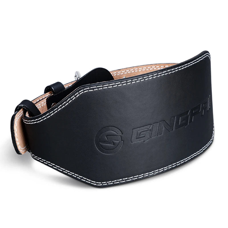 Cowhide Fitness Belt Squat Deadlift Waist Protector Men's Sports Professional Weight Training Protective Gear Weightlifting Belt - Sun Studio