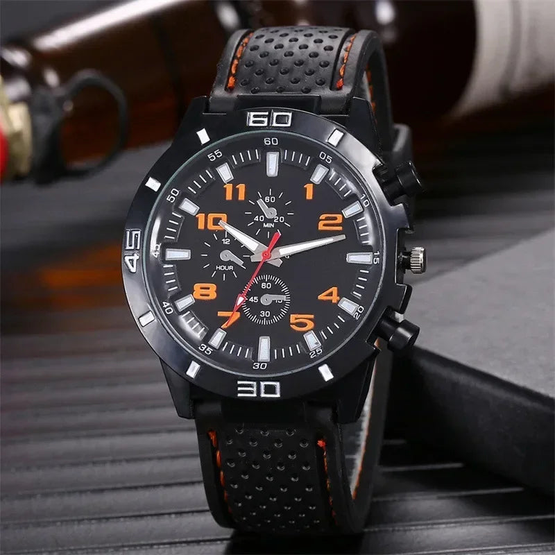 Fashion Date Quartz Men Watches Top Brand Luxury Male Clock Chronograph Sport Mens Wrist Watch Hodinky Relogio Masculino - Sun Studio