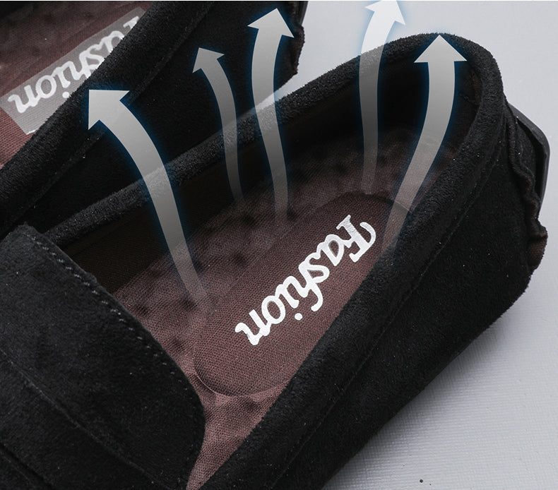 Trend Suede Men Casual Shoes Breathable Comfort Slip-on Mens Driving Shoes Fashion Men Lazy Shoes Luxury Brand Loafers Moccasins - Sun Studio