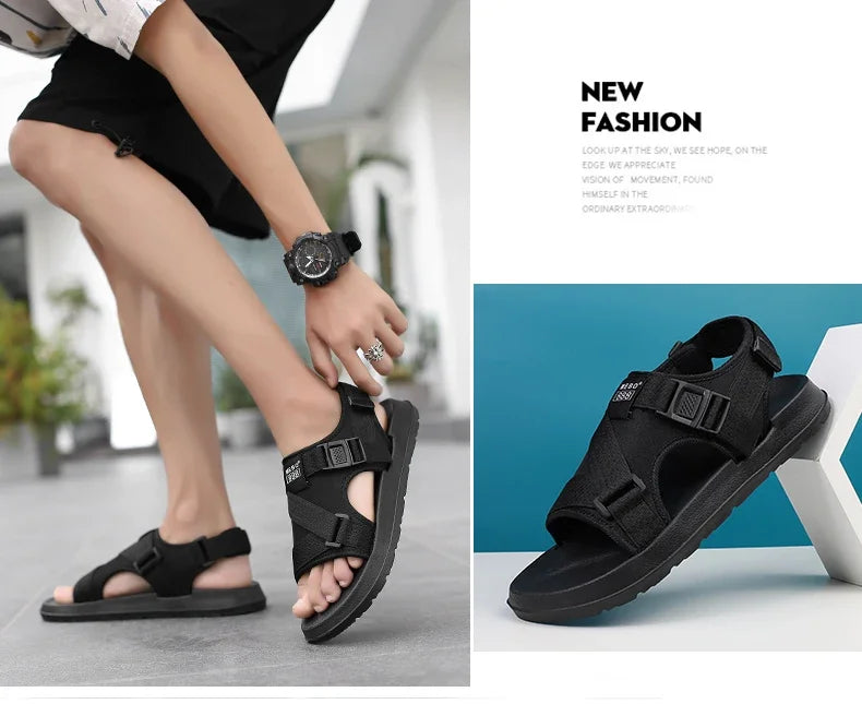 Casual Versatile Trendyy Roman Sandals Non-slip Wear-resistant High-looking Sandals Outdoor Casual Slippers Indoor Sandals Women - Sun Studio