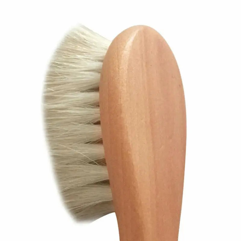 2PCS/Set Baby Hair Brush And Comb Set for Newborn Wood Comb For Hair Massage Bath Shower Mini Baby Brush Kids Pocket HairBrush - Sun Studio