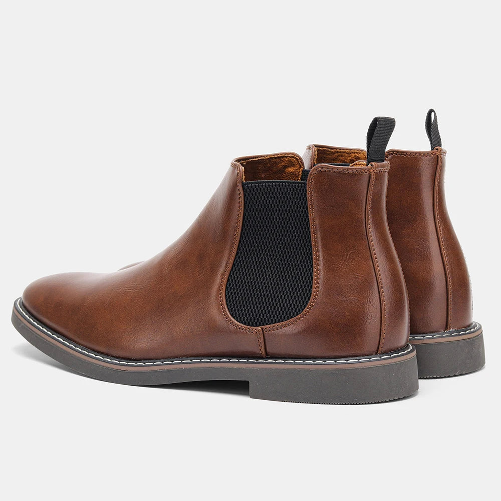 40~46 Men Chelsea Boots Brand Retro Comfortable Fashion Men Boots - Sun Studio