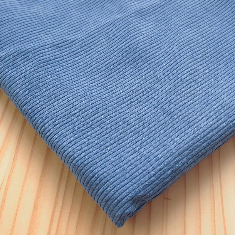 Retro Style Bag Corduroy Fabric Plain Per Meter for Pants Skirts Coats Sewing Soft Children Cloth Breathable Black Pink Wearable - Sun Studio
