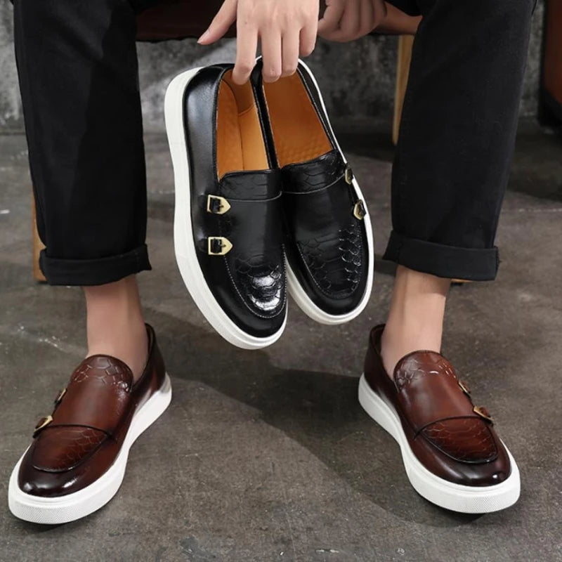 Fashion High Quality Men Formal Shoes Men Oxford Leather Dress Shoes Fashion Business Men Shoes Pointed Wedding Shoe Black - Sun Studio