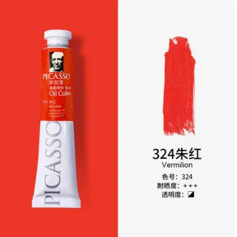 50/170ML Oil Painting Pigment for Beginners and Students Majoring In Fine Art Painting Creation Light-resistant Delicate Pigment