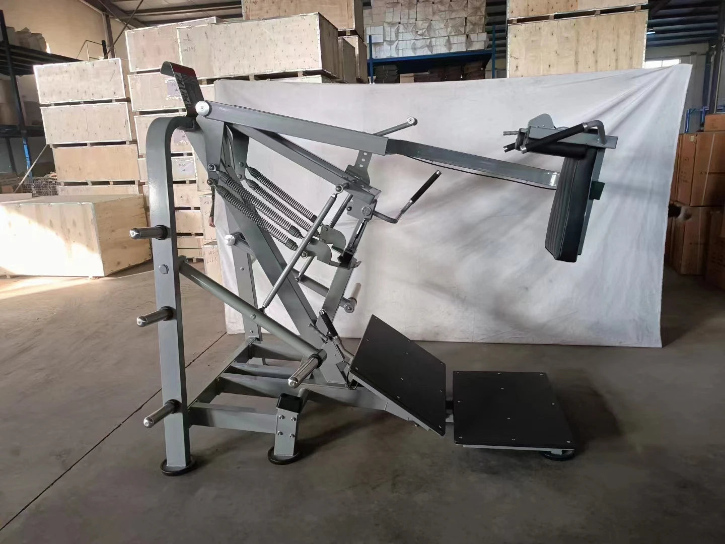 Gym strength equipment Chest pushing and high back training  and lying posture device commercial multi-functional leg flexion - Sun Studio