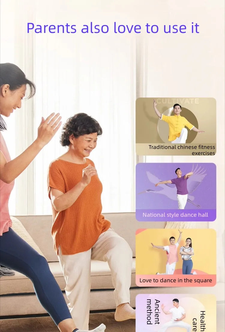 Fitness Magic Box AI, Intelligent Somatosensory Exercise, TV Projection, Console Game Dance Machine Home Fitness Equipment - Sun Studio