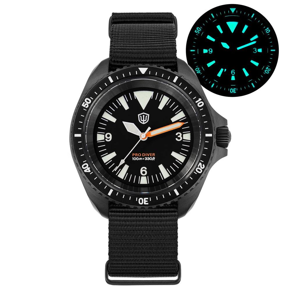 Watchdives WD1980 V3 Luxury Watch VH31 Scanning Quartz Movement AR Coating Sapphire Glass 10Bar Waterproof Men's Watches - Sun Studio