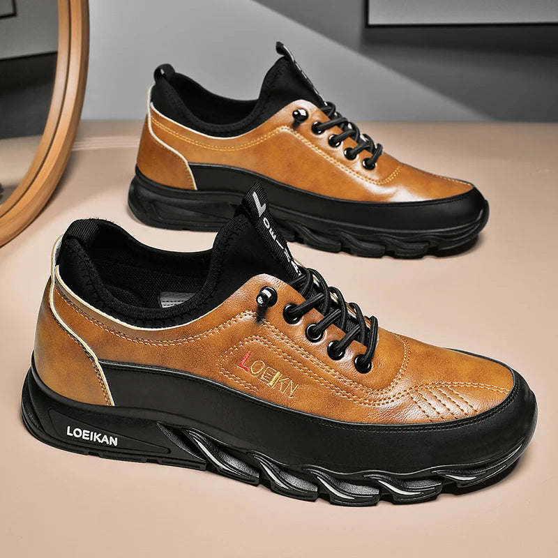 Labor Protection Men's Shoes Autumn Construction Site Work Work Anti Slip Wear-Resistant Sports Leisure Mountain Climbing - Sun Studio
