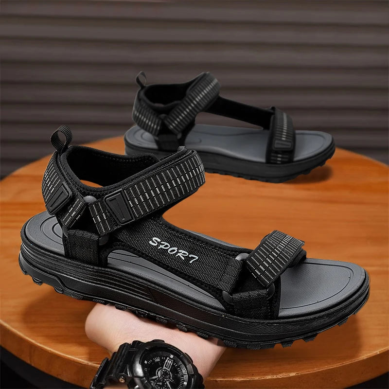 Summer Men Sandals Fashion Leisure Beach Holiday Sandals for Mens Lightweight Shoes New Outdoor Comfortable Casual Sandals - Sun Studio