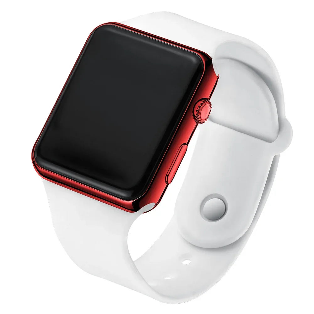 Digital Watches Men Women Electronic Square LED Sport Wristwatch Fashion Casual Simple Silicone Female Clock Reloj Para Mujer - Sun Studio