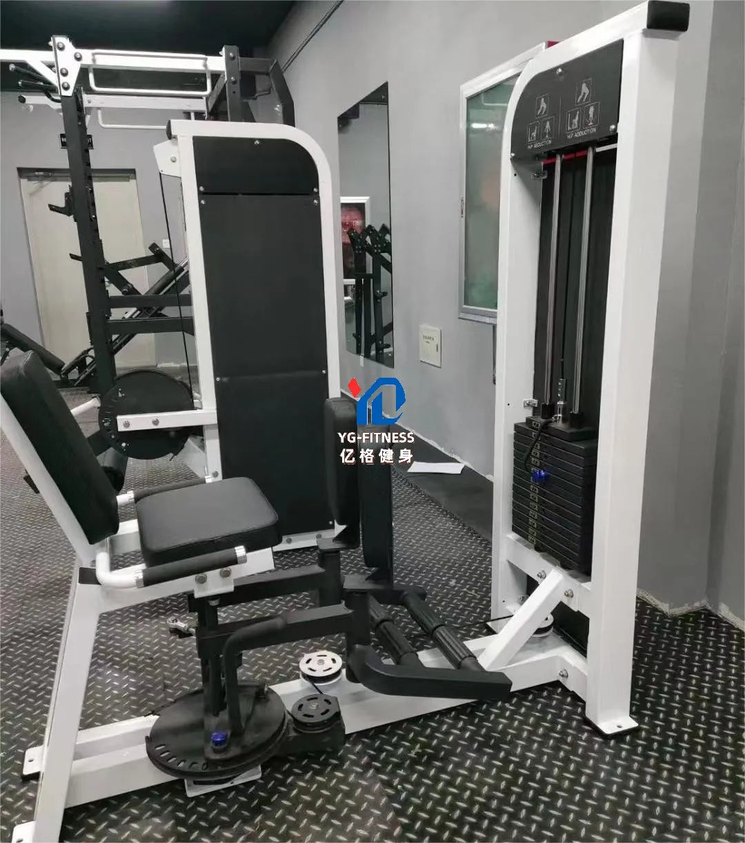 FITNESS Hip Abductor / Adductor Comprehensive Workout Strength Training Inner Outer Thigh Trainer Sculpting Legs - Sun Studio